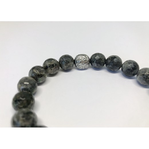 Bransoletka Grey Larvikite Lena Gorzycka Jewels M EleganckiPan.com.pl