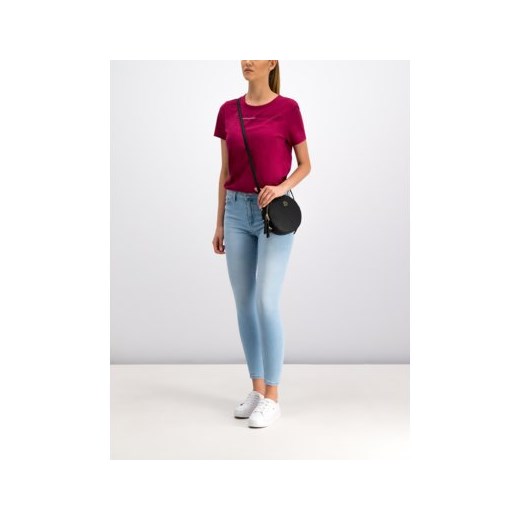 Bluzka damska Tommy Hilfiger casual z krótkimi rękawami z okrągłym dekoltem