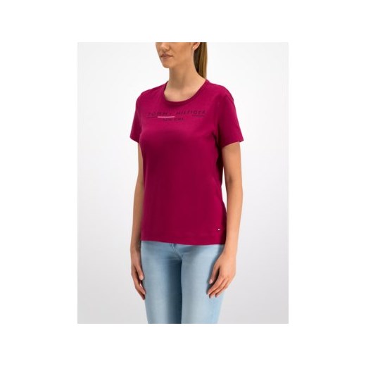 Bluzka damska Tommy Hilfiger z okrągłym dekoltem casual