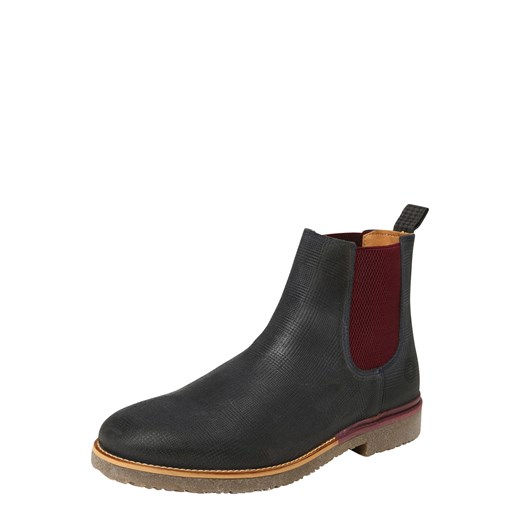 Buty zimowe męskie Bullboxer skórzane bez zapięcia