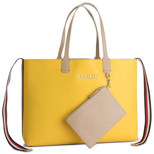 Tommy Hilfiger shopper bag bez dodatków duża