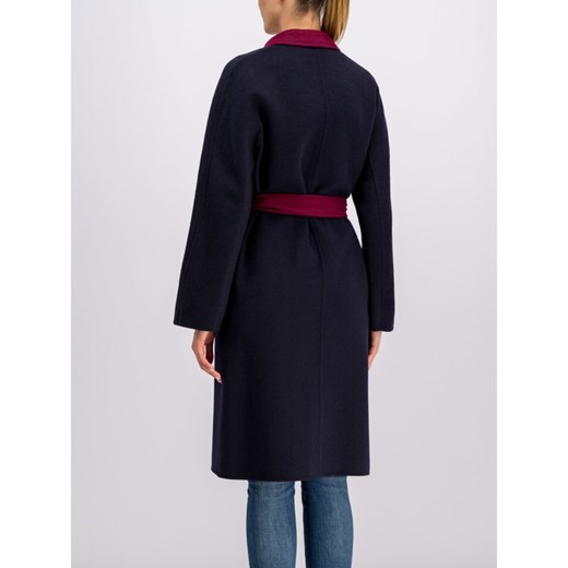 Płaszcz damski czarny Tommy Hilfiger jesienny