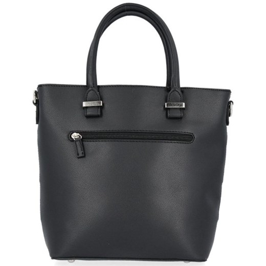David Jones shopper bag matowa bez dodatków do ręki elegancka średnia