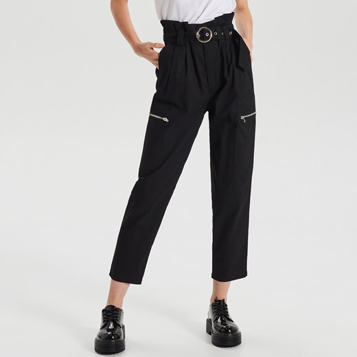 Spodnie damskie Cropp jesienne
