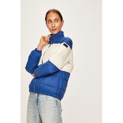 Kurtka damska Pepe Jeans niebieska bez wzorów