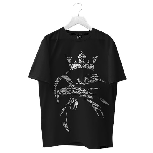 Patriotic t-shirt męski w stylu młodzieżowym z krótkim rękawem