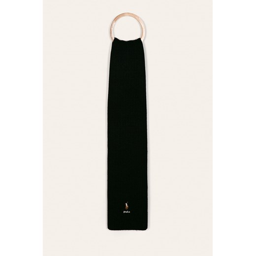 Czarny szalik/chusta Polo Ralph Lauren casualowy