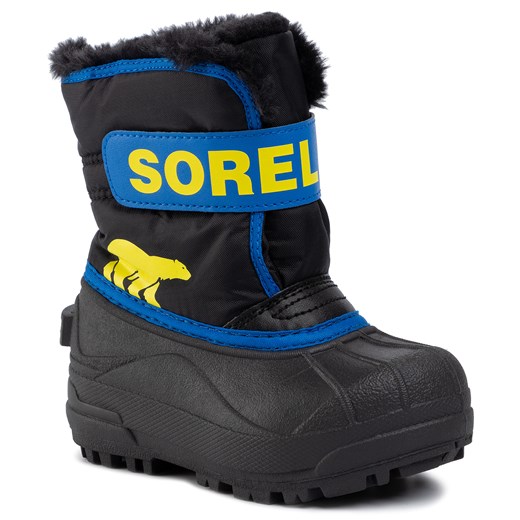 Buty zimowe dziecięce Sorel na rzepy