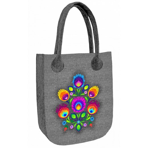 torba filcowa z nadrukiem Bertoni U ptakmoda.com