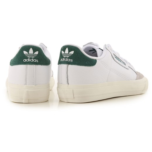 Adidas Trampki dla Mężczyzn Na Wyprzedaży, biały, Skóra, 2019, 44.5