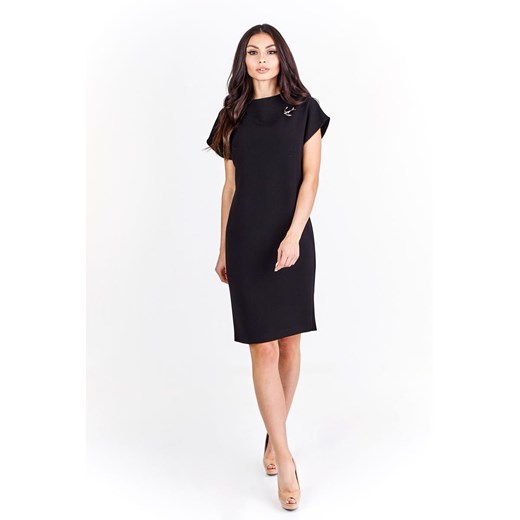 Sukienka Fokus z krótkim rękawem oversize'owa mini