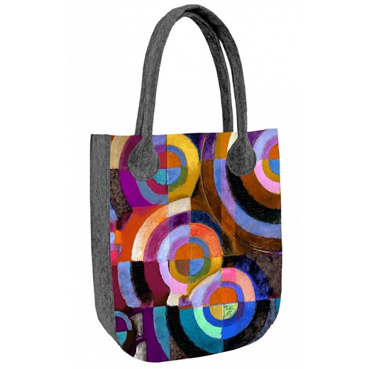 Bertoni shopper bag duża boho wielokolorowa