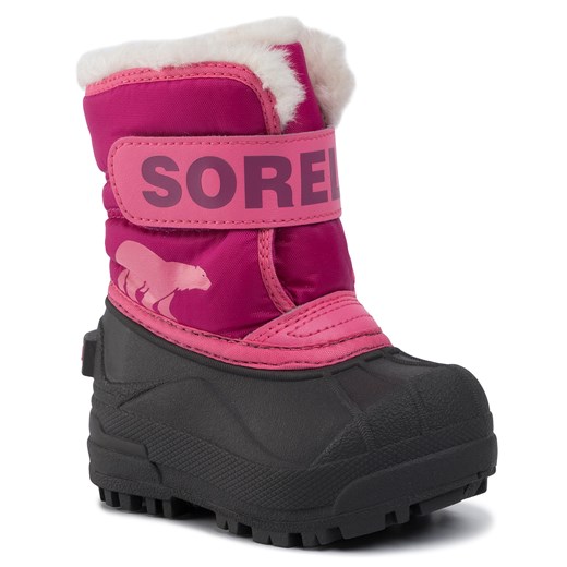 Buty zimowe dziecięce Sorel na rzepy