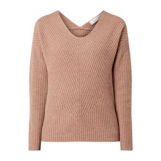 Sweter z wełny z dekoltem w serek Joseph Janard 34 Peek&Cloppenburg