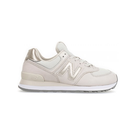 Buty sportowe damskie New Balance w stylu casual sznurowane bez wzorów