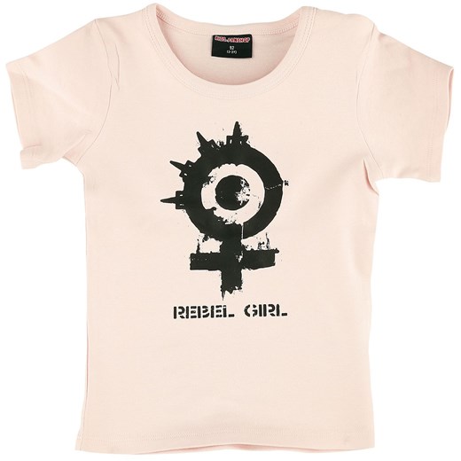 Arch Enemy - Rebel Girl - T-Shirt - jasnoróżowy (Light Pink)
