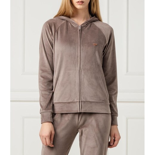 Bluza damska Emporio Armani krótka bez wzorów