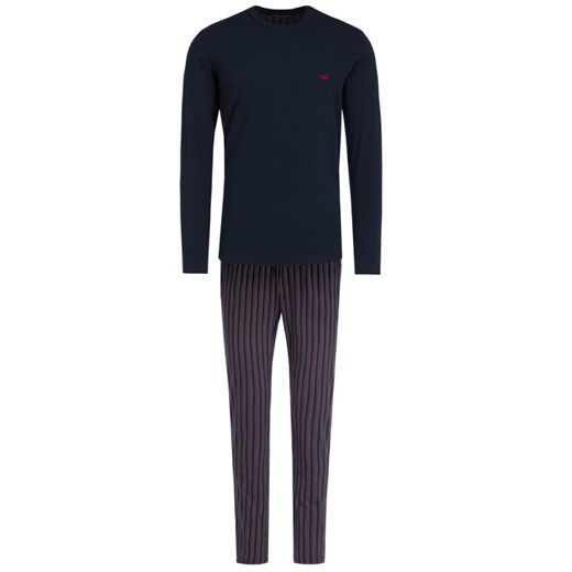Piżama Emporio Armani granatowa
