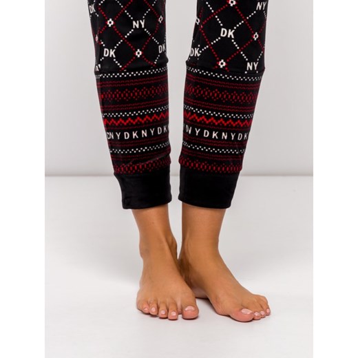 Piżama Dkny casualowa w abstrakcyjnym wzorze