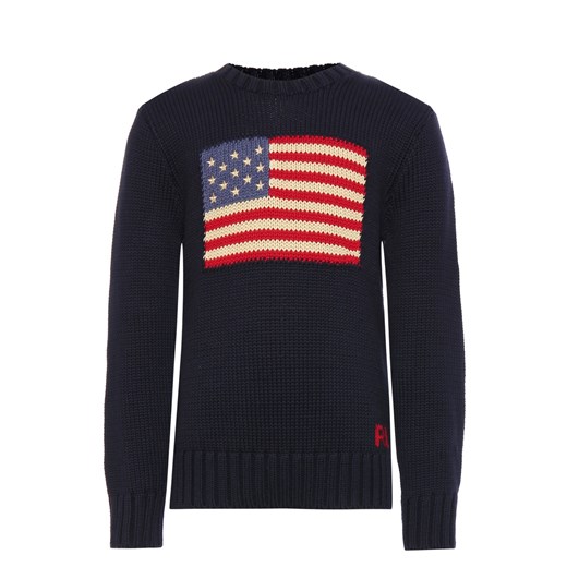 Sweter chłopięcy Ralph Lauren z bawełny na jesień