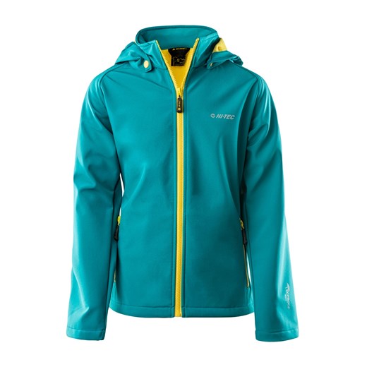 JUNIORSKI SOFTSHELL IKER JR 66196-HAR BL/CE YELL HI-TEC g60, Rozmiar - 146, Kolor - HARBOR BLUE/CEYLON YELLOW, Płeć - JUNIOR