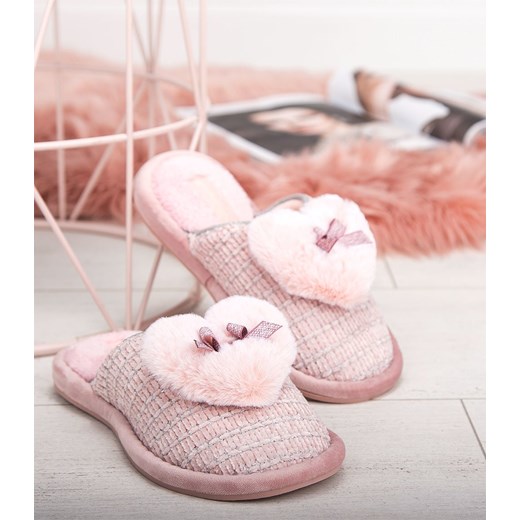 Kapcie damskie Natural Style z gumy casualowe