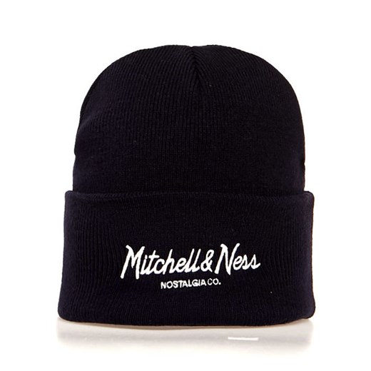 Czapka zimowa Mitchell & Ness Own Brand navy Pinscript Cuff Knit Mitchell & Ness uniwersalny okazja bludshop.com