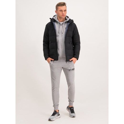 Kurtka męska Emporio Armani casualowa czarna gładka
