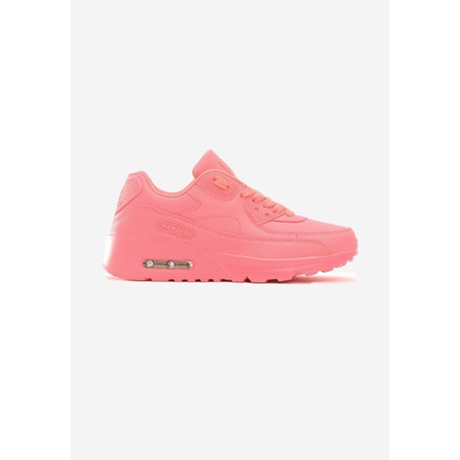 Koralowe Neonowe Buty Sportowe Classic Nilda