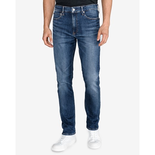 Jeansy męskie Calvin Klein bawełniane