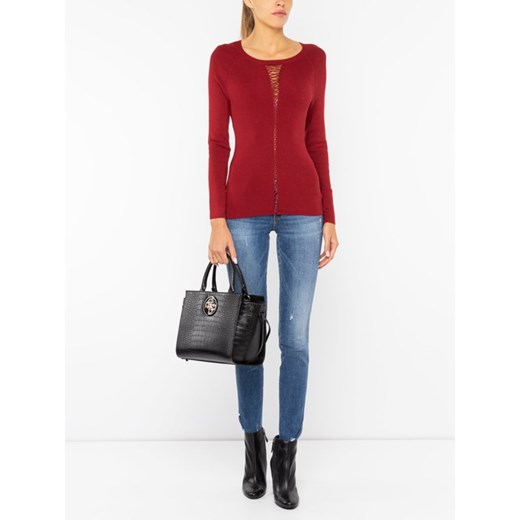 Sweter damski Guess z okrągłym dekoltem