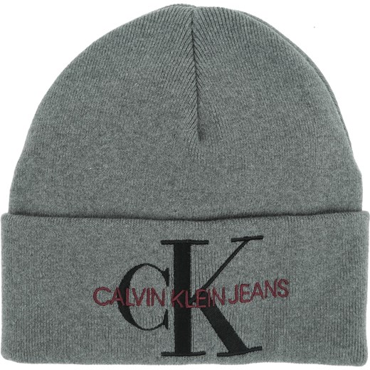 Calvin Klein czapka zimowa damska szara