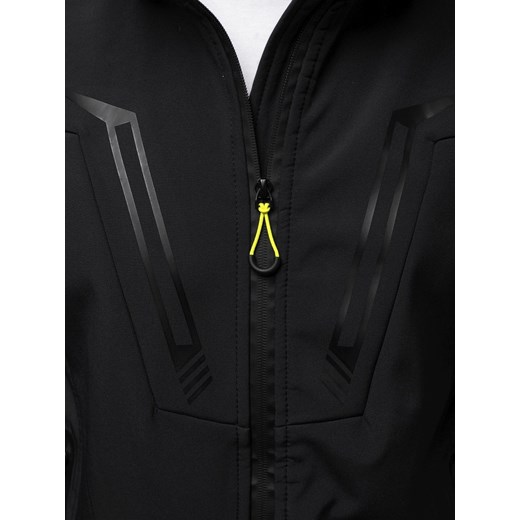 KURTKA MĘSKA SOFTSHELL CZARNA OZONEE N/5427 Ozonee XXL wyprzedaż ozonee.pl