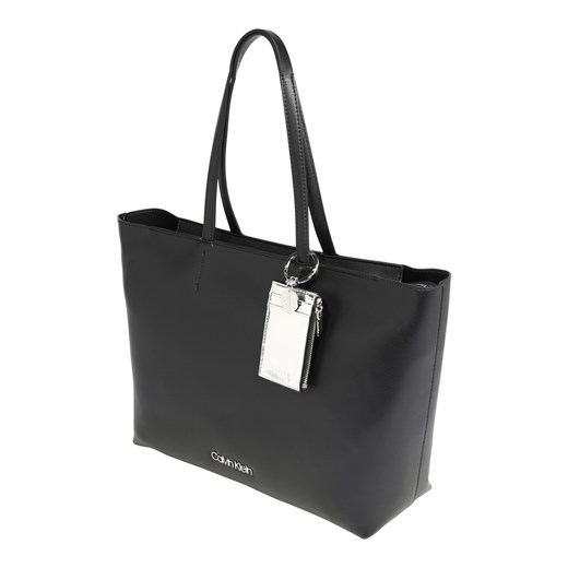 Shopper bag czarna Calvin Klein duża