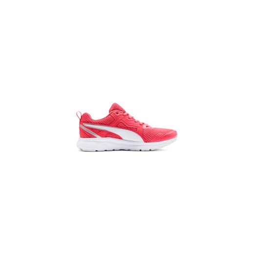 Różowe buty sportowe damskie Puma do biegania w nadruki sznurowane