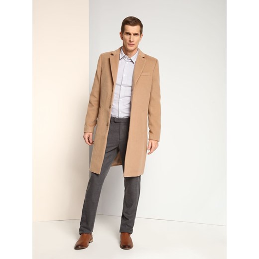 Koszula długi rękaw męska slim fit Top Secret 38/39 wyprzedaż