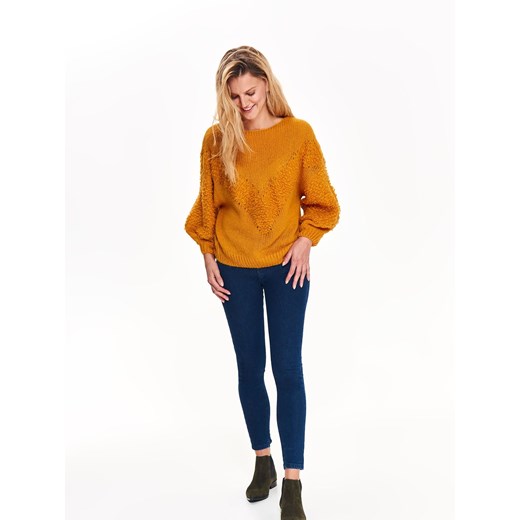 Sweter z bufiastym rękawem Top Secret 34/36 promocja