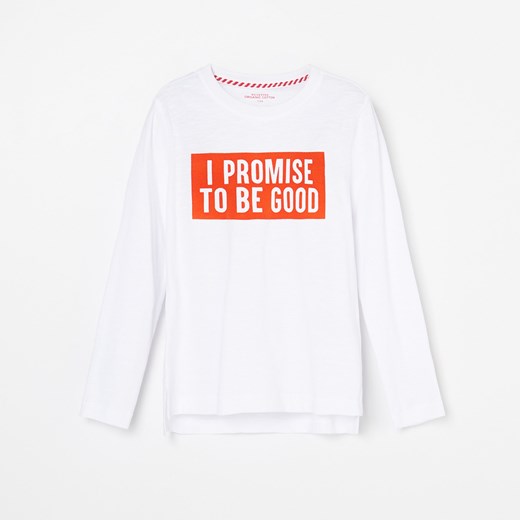 T-shirt chłopięce Reserved bawełniany biały