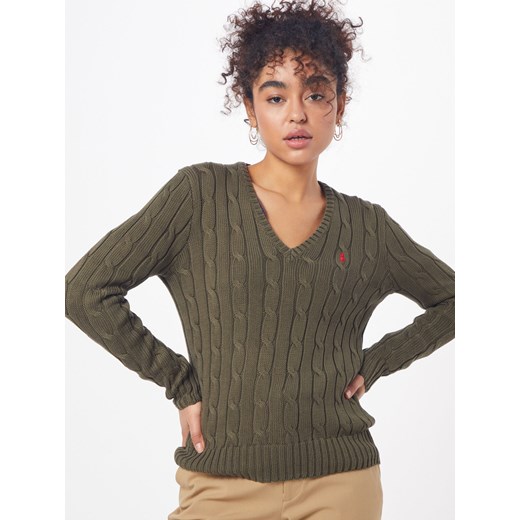 Sweter damski Polo Ralph Lauren z dekoltem w serek