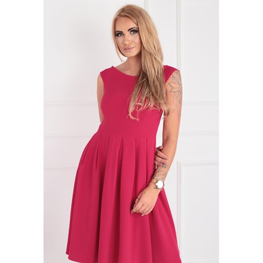 Sukienka różowa Ptakmoda.com na sylwestra