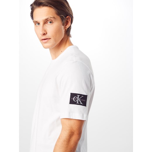 T-shirt męski biały Calvin Klein casual