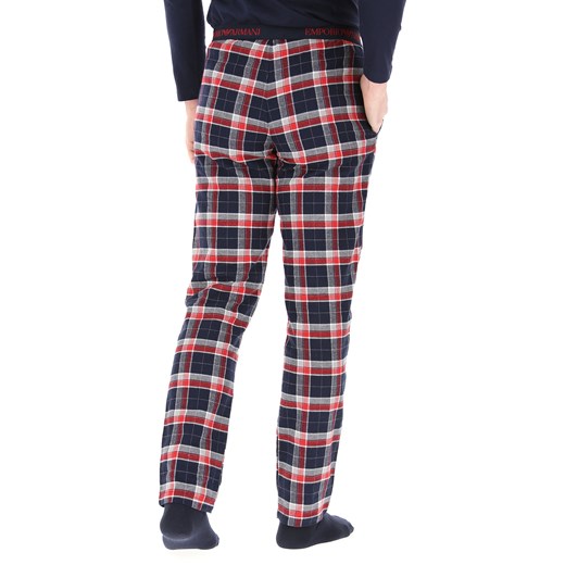 Emporio Armani Spodnie dla Mężczyzn Na Wyprzedaży, ciemny niebieski, Bawełna, 2019, M S