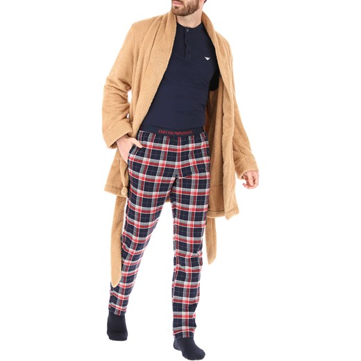 Emporio Armani Spodnie dla Mężczyzn Na Wyprzedaży, ciemny niebieski, Bawełna, 2019, M S