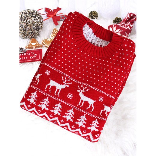Sweter damski Magmac wielokolorowy