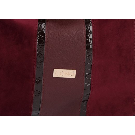 Shopper bag Conci zamszowa