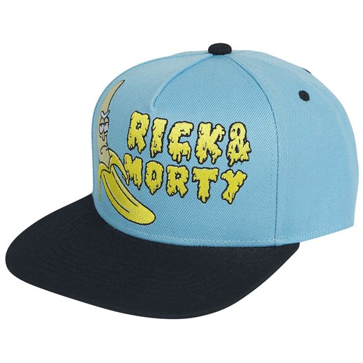 Rick And Morty - Banana - Czapka - jasnoniebieski czarny