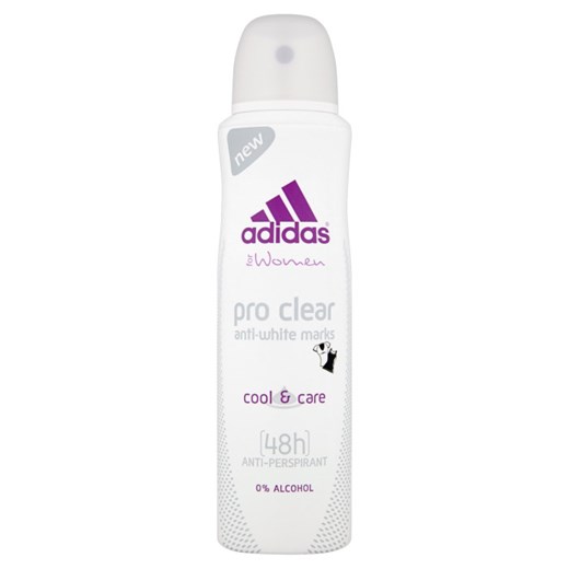 Adidas Cool & Care Pro Clear Dezodorant Antyperspiracyjny W Spray'u Dla Kobiet 150Ml Adidas okazyjna cena Drogerie Natura