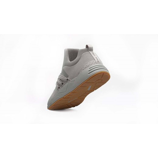 Buty sportowe męskie Arkk Copenhagen szare wiosenne z nubuku