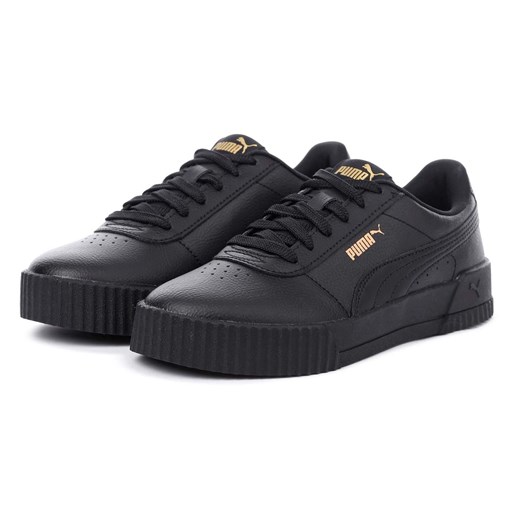 Damskie buty CARINA L 37032508 Puma, Płeć - WOMEN, Kolor - PUMA BLACK-PUMA BLACK-PUMA TEAM GOLD, Rozmiar - 36