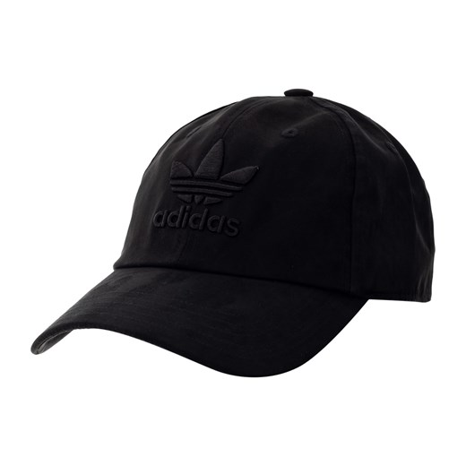 ADIDAS TREFOIL CZAPKA Z DASZKIEM SUEDE BBALL CAP BLACK ED8049 Adidas messimo